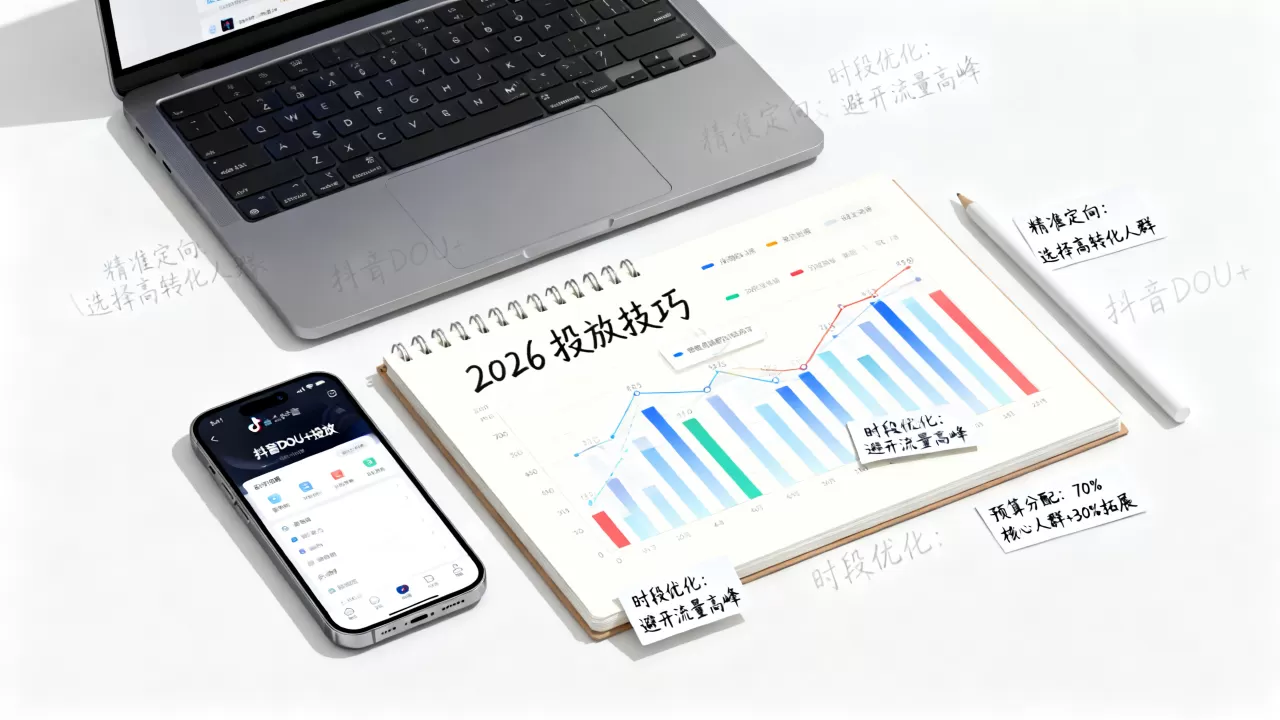 2026年抖音DOU投放技巧有哪些？抖音DOU+投放怎么省钱