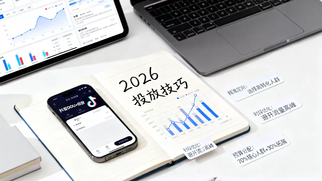 2026年抖音DOU投放技巧有哪些？抖音DOU+投放怎么省钱
