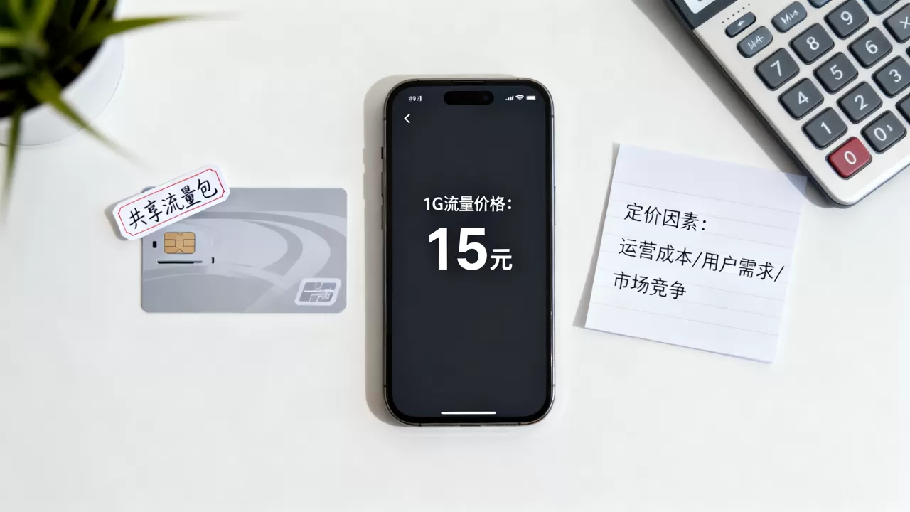 共享流量包怎么定价？共享流量包多少钱1G
