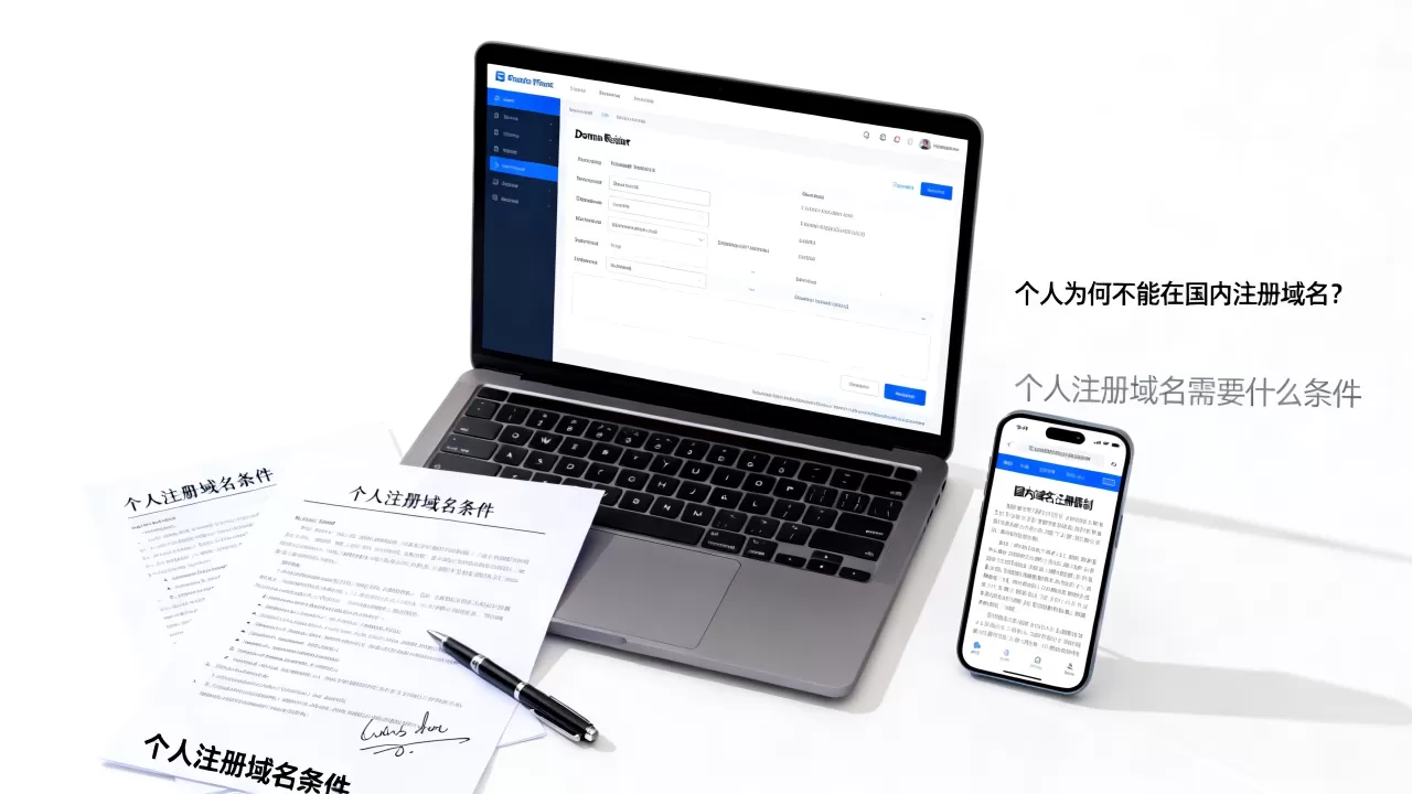 个人为何不能在国内注册域名？个人注册域名需要什么条件