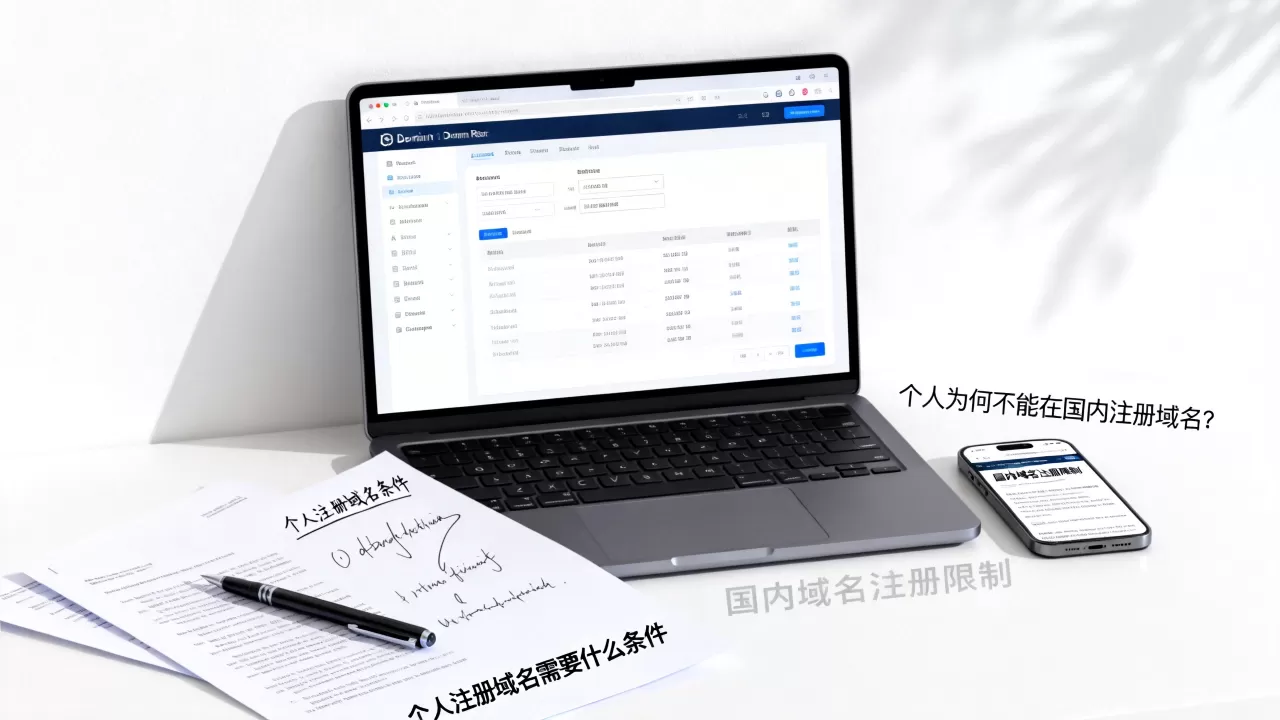 个人为何不能在国内注册域名？个人注册域名需要什么条件