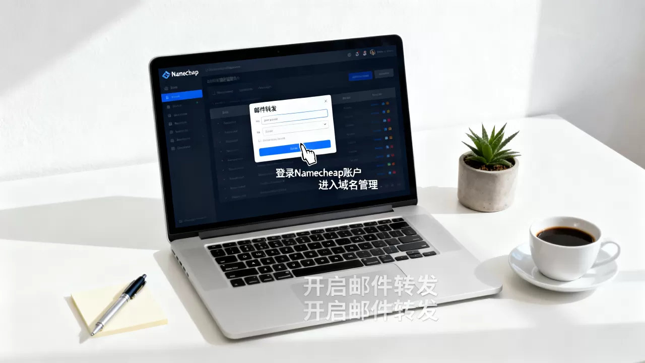 Namecheap域名怎么设置免费邮件转发？域名邮箱转发功能怎么开
