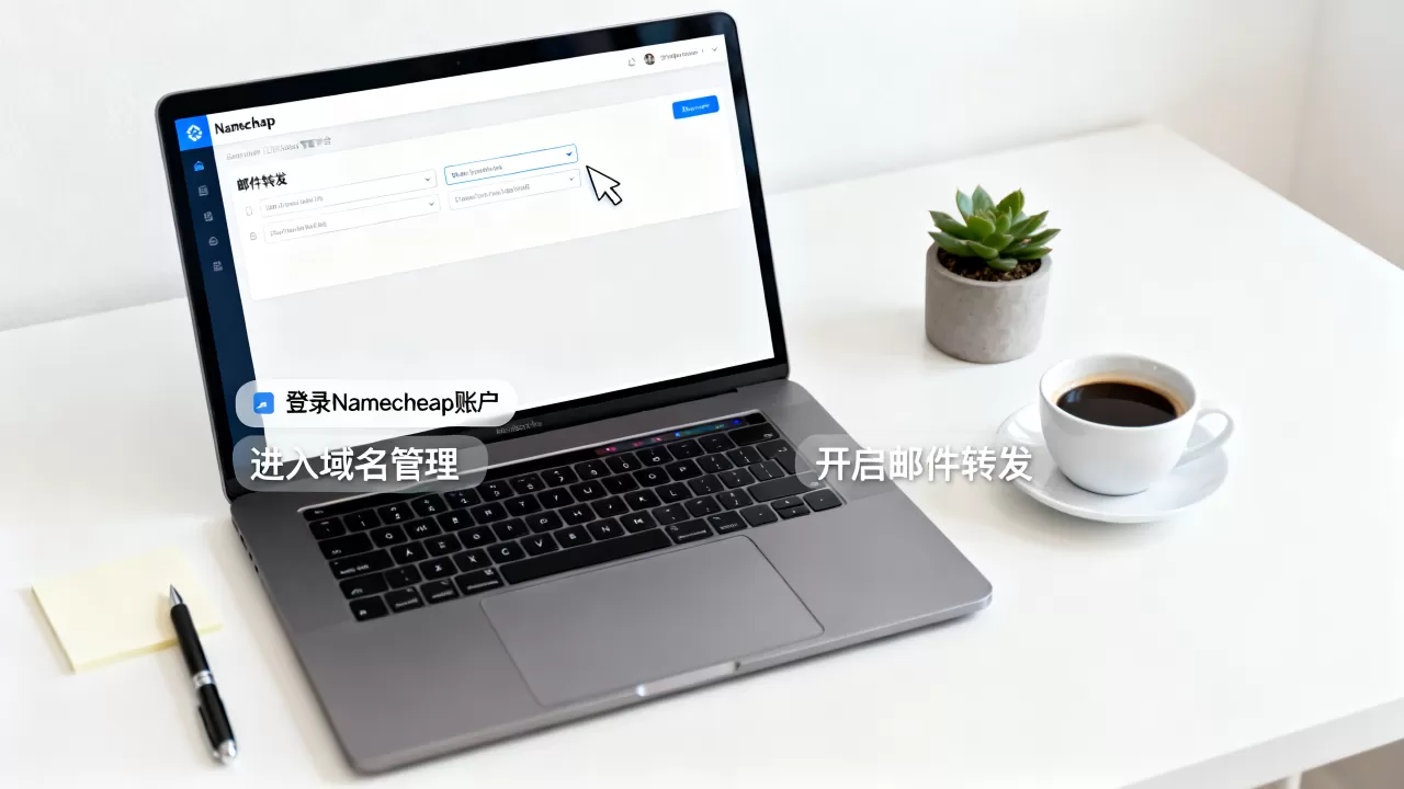 Namecheap域名怎么设置免费邮件转发？域名邮箱转发功能怎么开