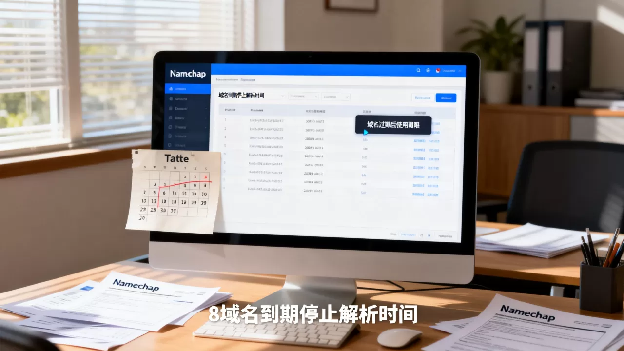 Namecheap域名到期多久停止解析？域名到期后还能用多久