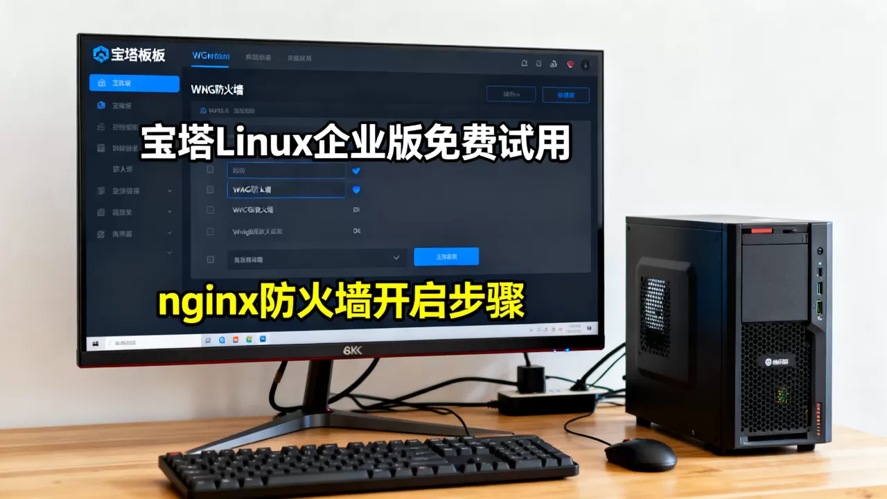宝塔Linux企业版免费试用吗？宝塔面板nginx防火墙怎么开