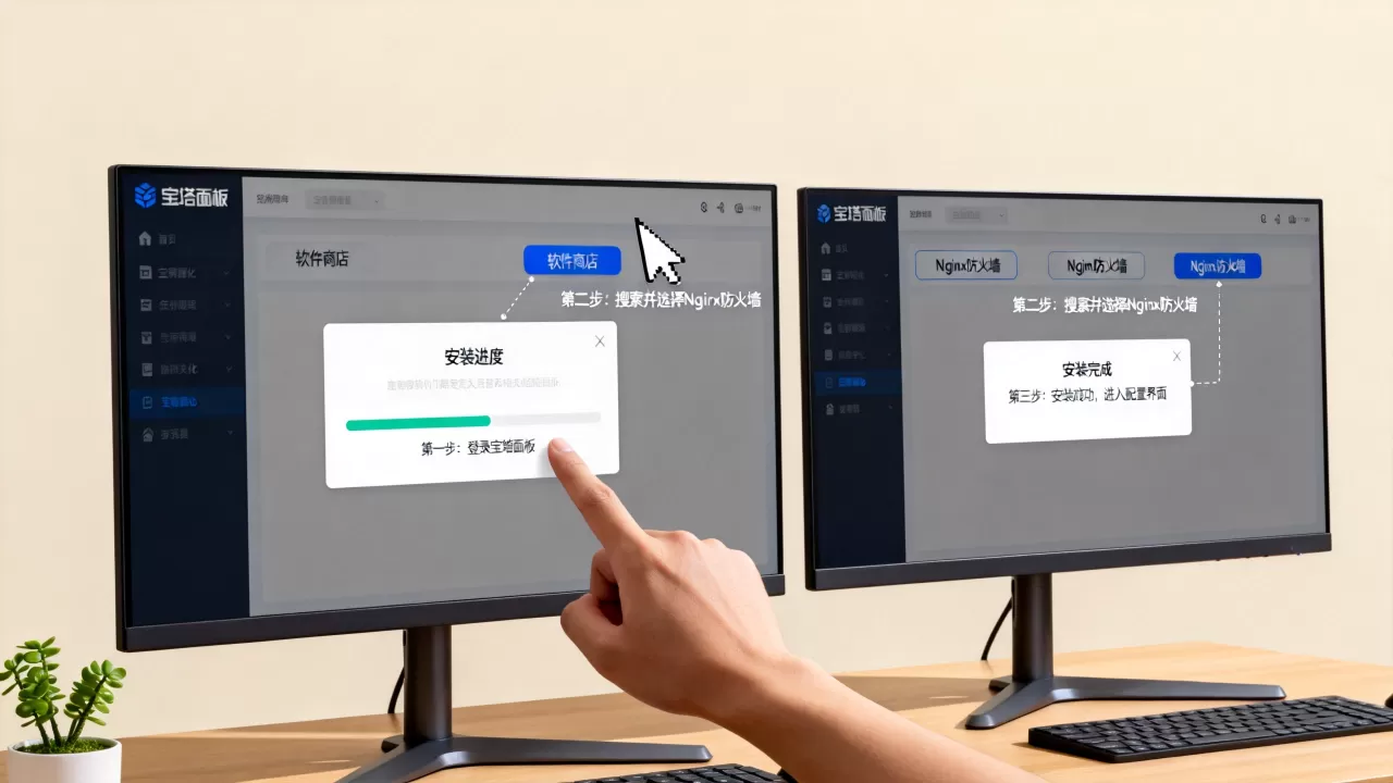 宝塔面板Nginx防火墙怎么装?免费安装使用详细图文教程 宝塔面板Nginx防火墙怎么装?免费安装使用详细图文教程
