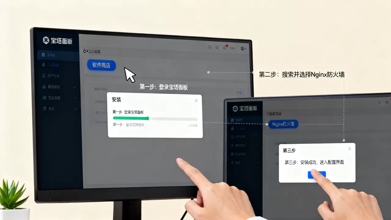 宝塔面板Nginx防火墙怎么装?免费安装使用详细图文教程 宝塔面板Nginx防火墙怎么装?免费安装使用详细图文教程
