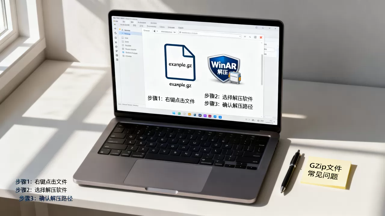 GZip压缩文件怎么打开？GZip文件打不开怎么解决