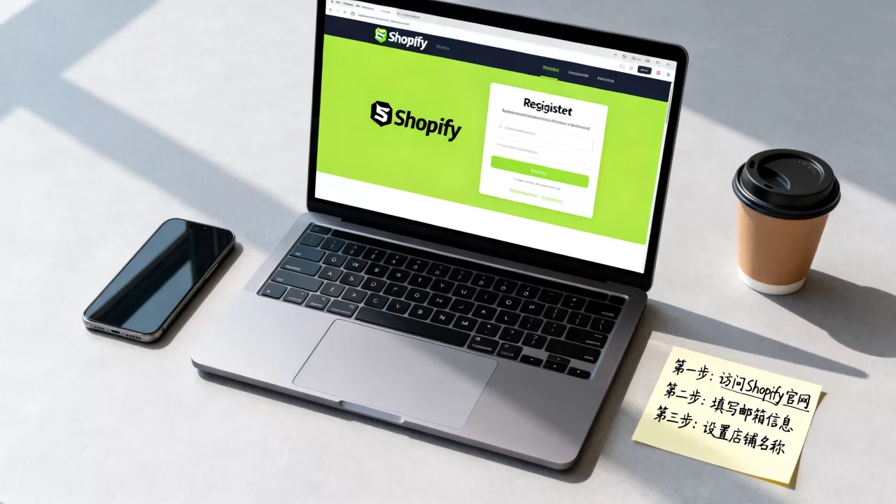 Shopify建站教程注册账户流程是什么？新手如何注册Shopify店铺