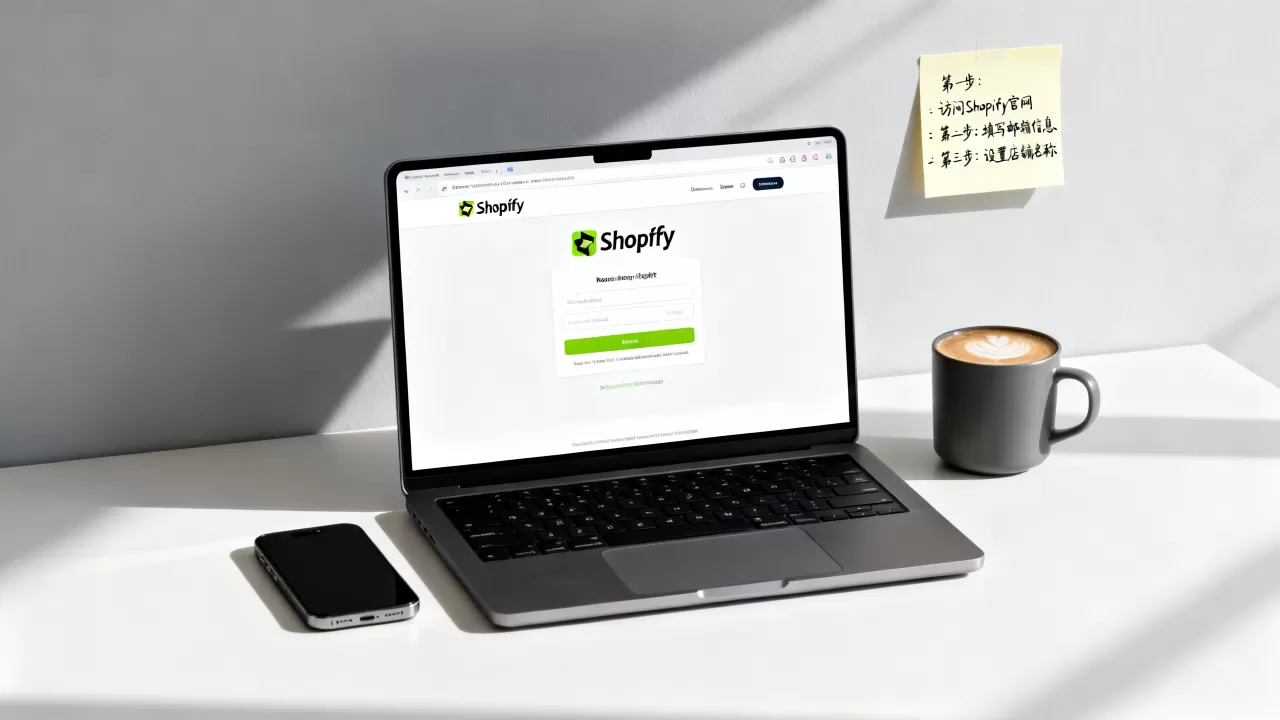 Shopify建站教程注册账户流程是什么？新手如何注册Shopify店铺