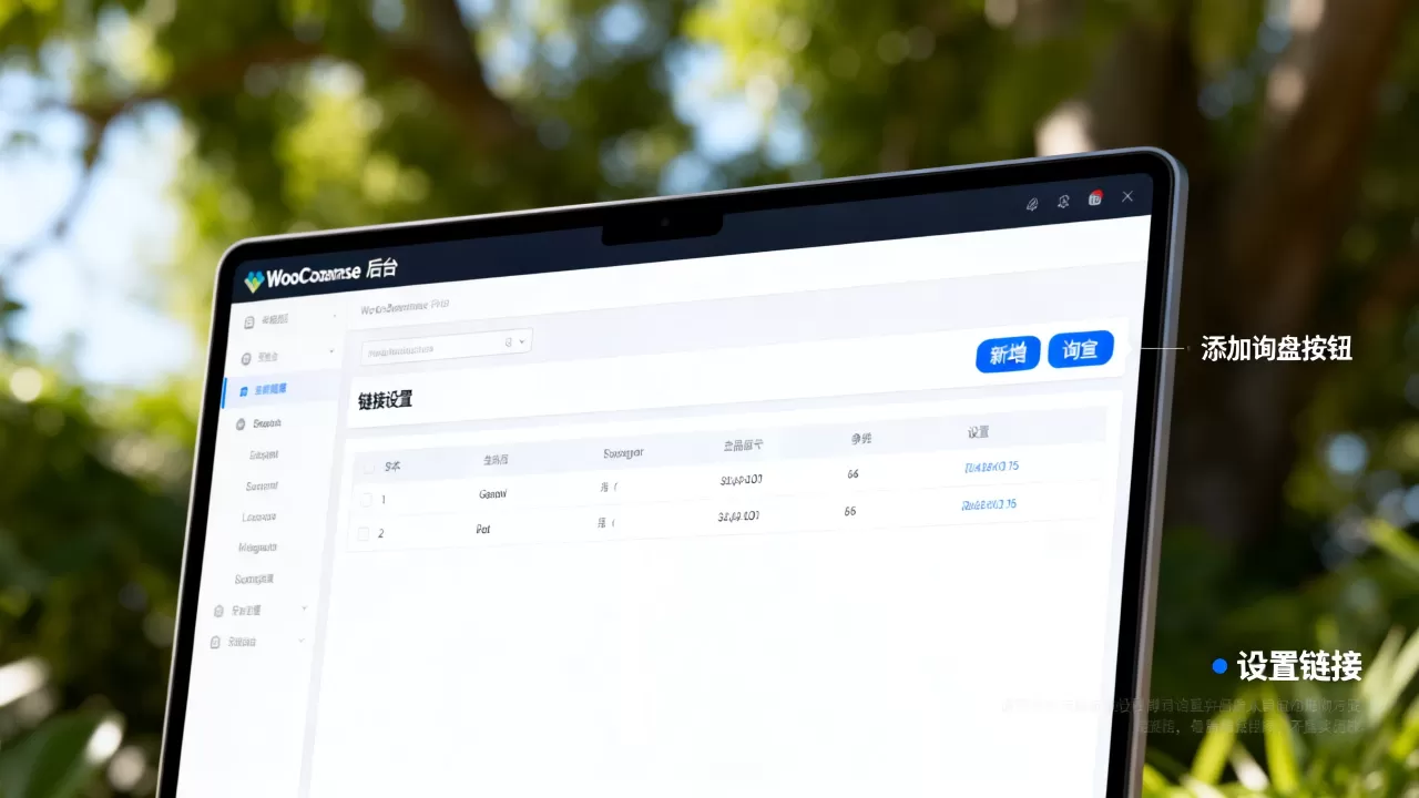 WooCommerce购物按钮下怎么加询盘按钮？如何添加询盘链接
