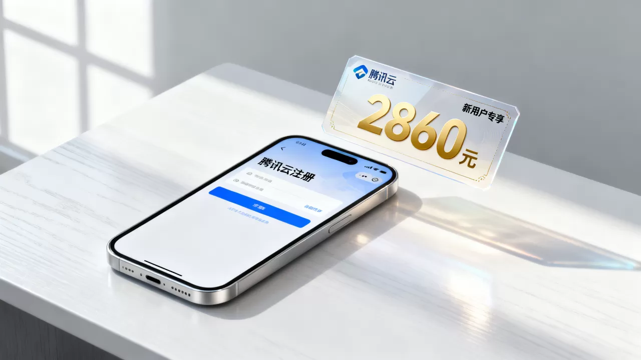 腾讯云新用户注册送2860元代金券是真的吗？腾讯云新用户注册送2860元代金券怎么领