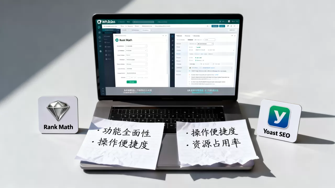 Rank Math和Yoast SEO哪个更好？WordPress SEO插件怎么选