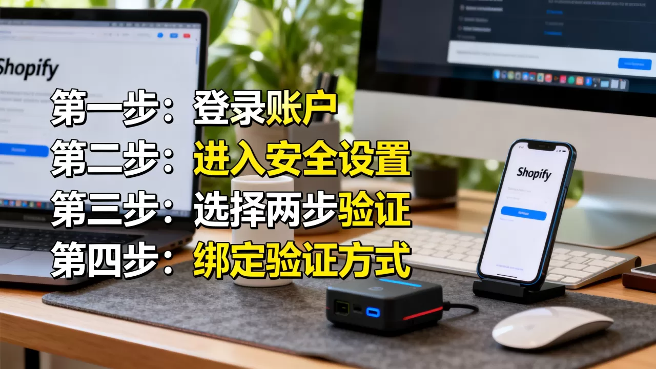 Shopify账户如何设置两步验证？Shopify两步验证详细教程