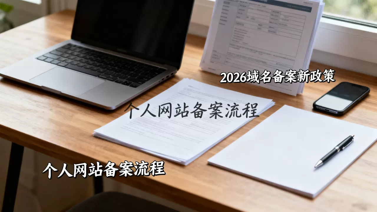 2026年域名备案新政策是什么？个人网站域名备案流程