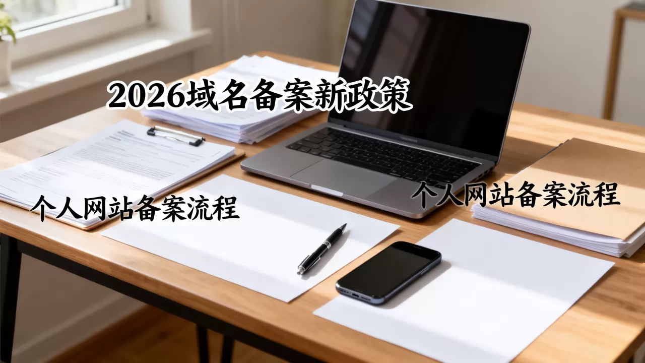 2026年域名备案新政策是什么？个人网站域名备案流程