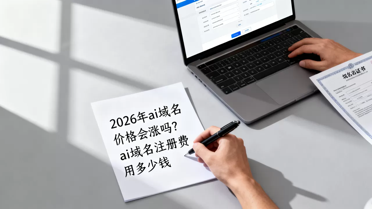 2026年ai域名价格会涨吗？ai域名注册费用多少钱