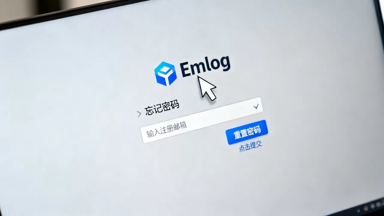 Emlog忘记密码怎么找回？Emlog后台密码重置教程