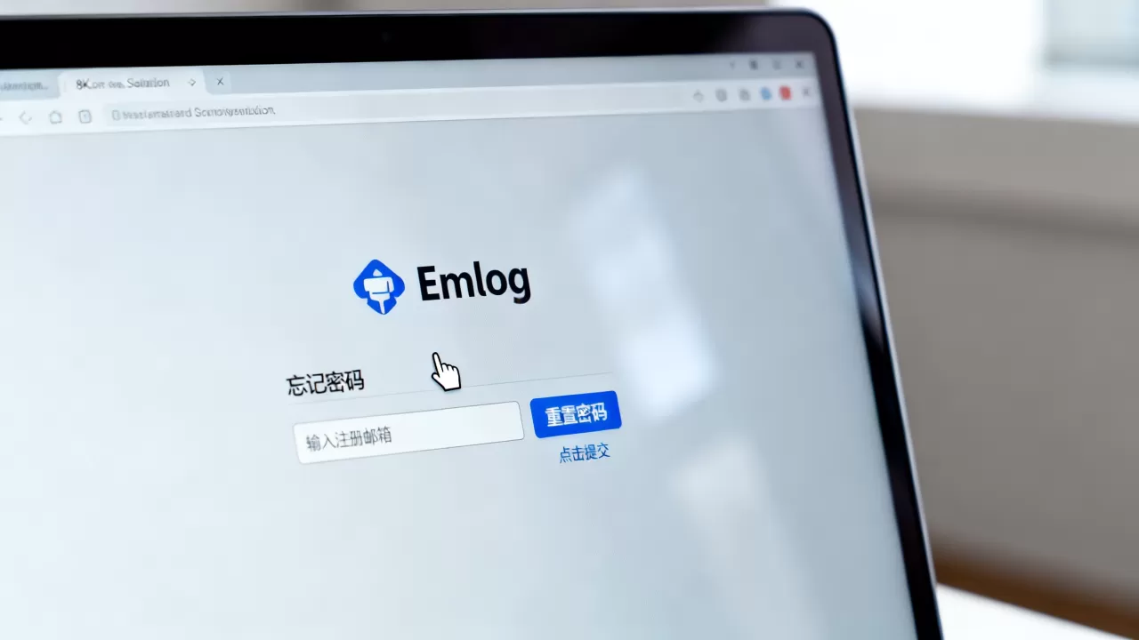 Emlog忘记密码怎么找回？Emlog后台密码重置教程