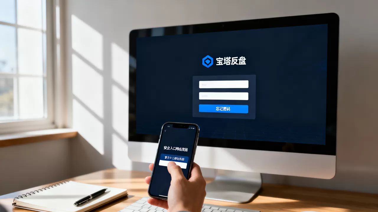 宝塔面板登录不上怎么办？安全入口网址忘记如何找回