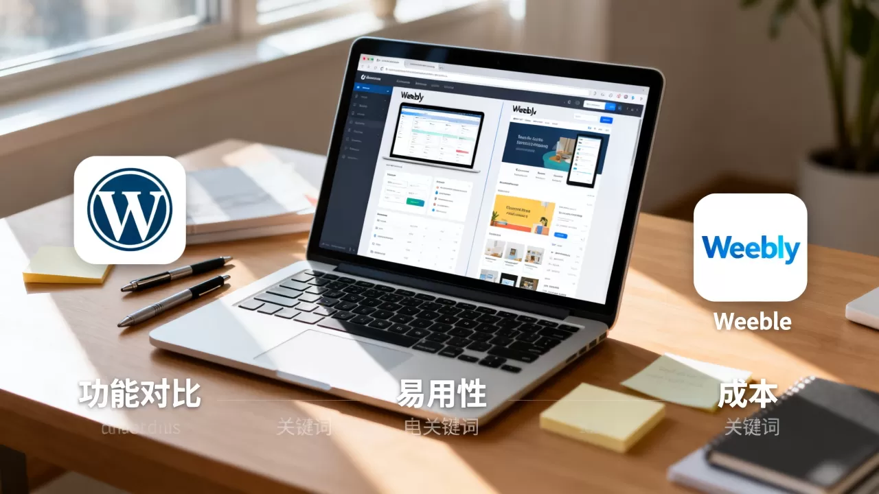 WordPress和Weebly哪个好用？建站系统对比