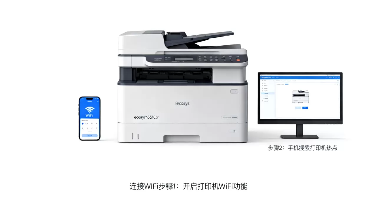 ecosysm5521cdn是什么？ecosysm5521cdn打印机怎么连接WiFi