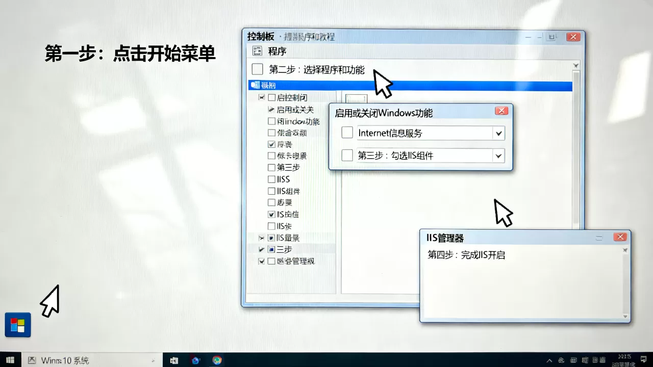 Win10怎么打开IIS管理器？Win10开启IIS管理器详细教程