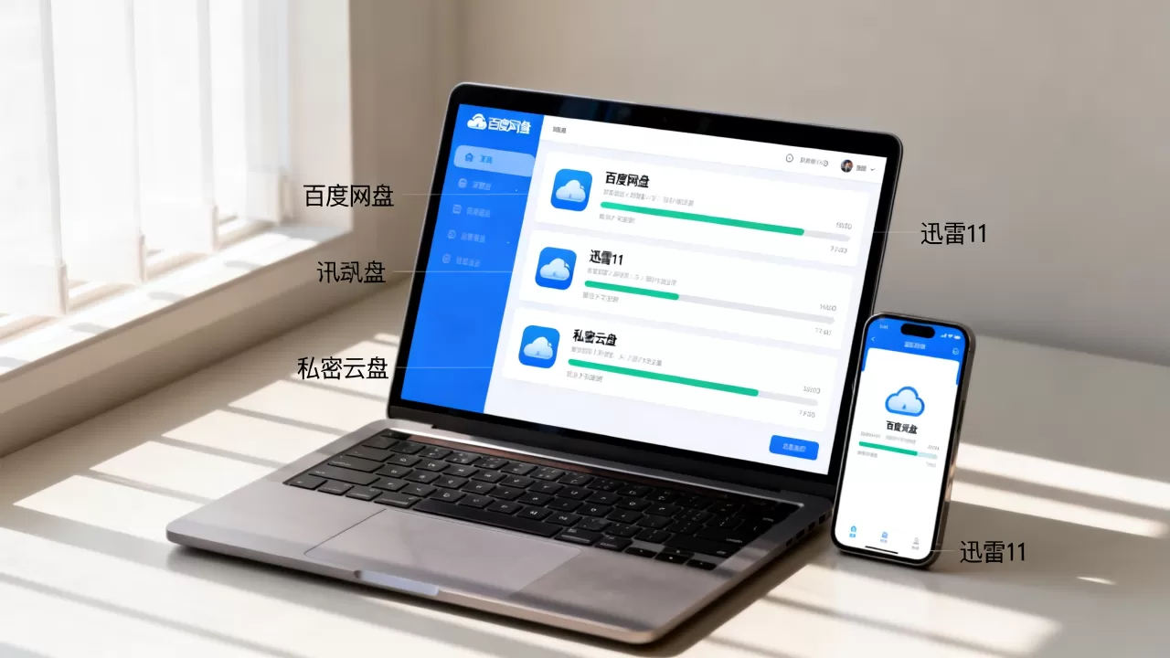 不用VIP也能高速下载？百度网盘迅雷11私密云盘哪个好用