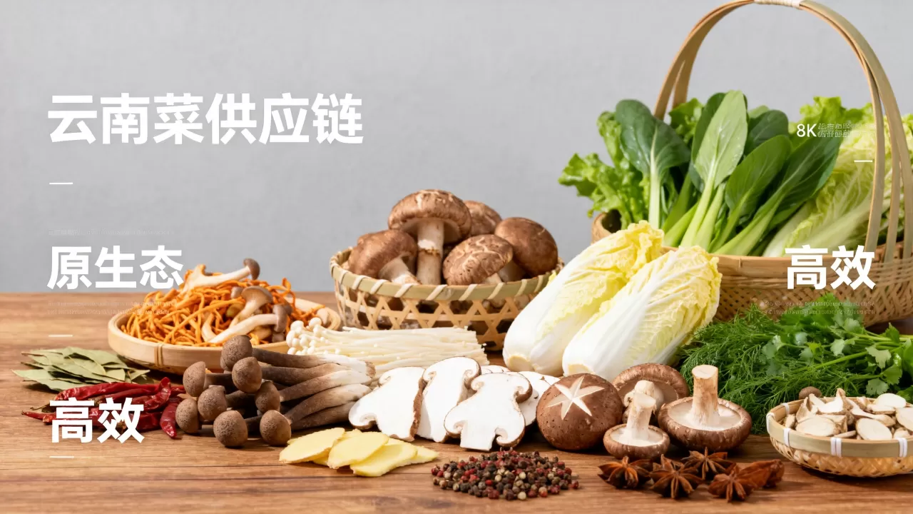 共塑高效原生态云南菜供应链如何实现？云南菜供应链有哪些优势