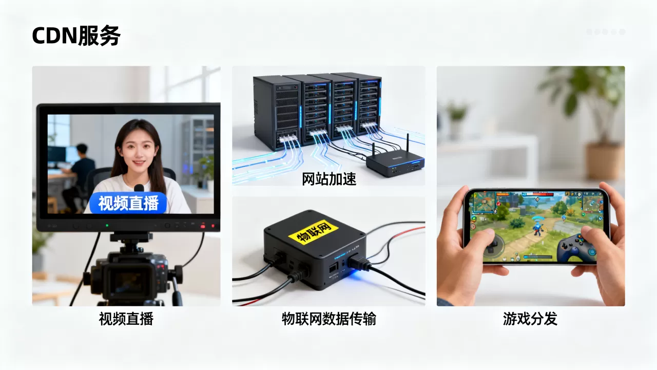 CDN服务市场为何爆发？四大典型应用场景解析