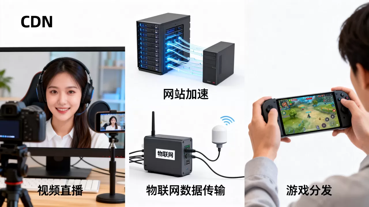 CDN服务市场为何爆发？四大典型应用场景解析