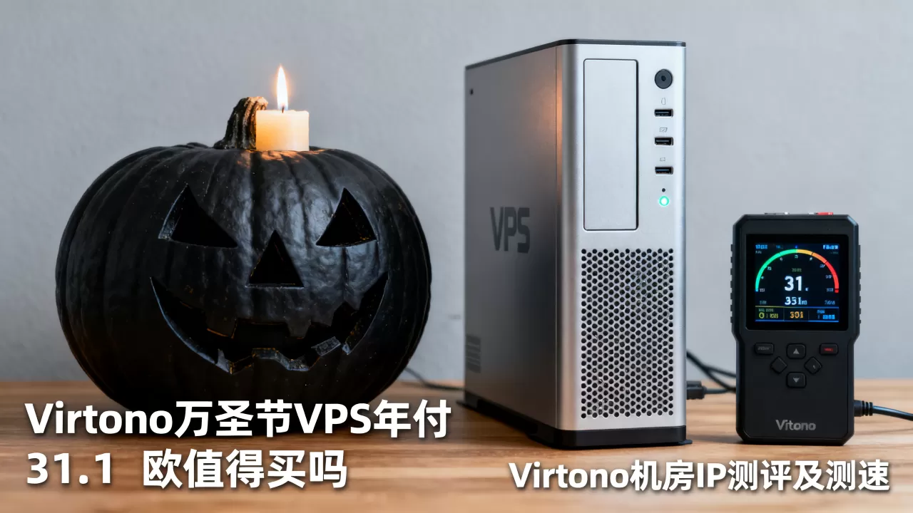 Virtono万圣节VPS年付31.1欧值得买吗,Virtono机房IP测评及测速 Virtono万圣节VPS年付31.1欧值得买吗,Virtono机房IP测评及测速