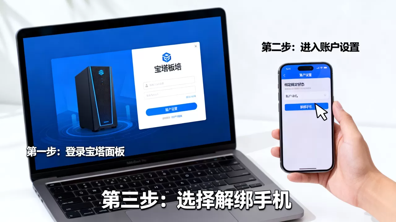 宝塔面板登录怎么取消手机号绑定？宝塔面板解绑手机教程