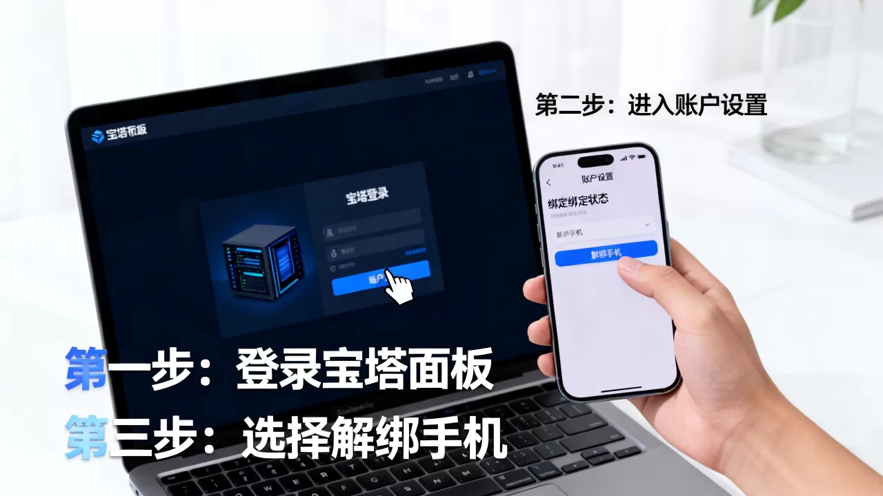 宝塔面板登录怎么取消手机号绑定？宝塔面板解绑手机教程