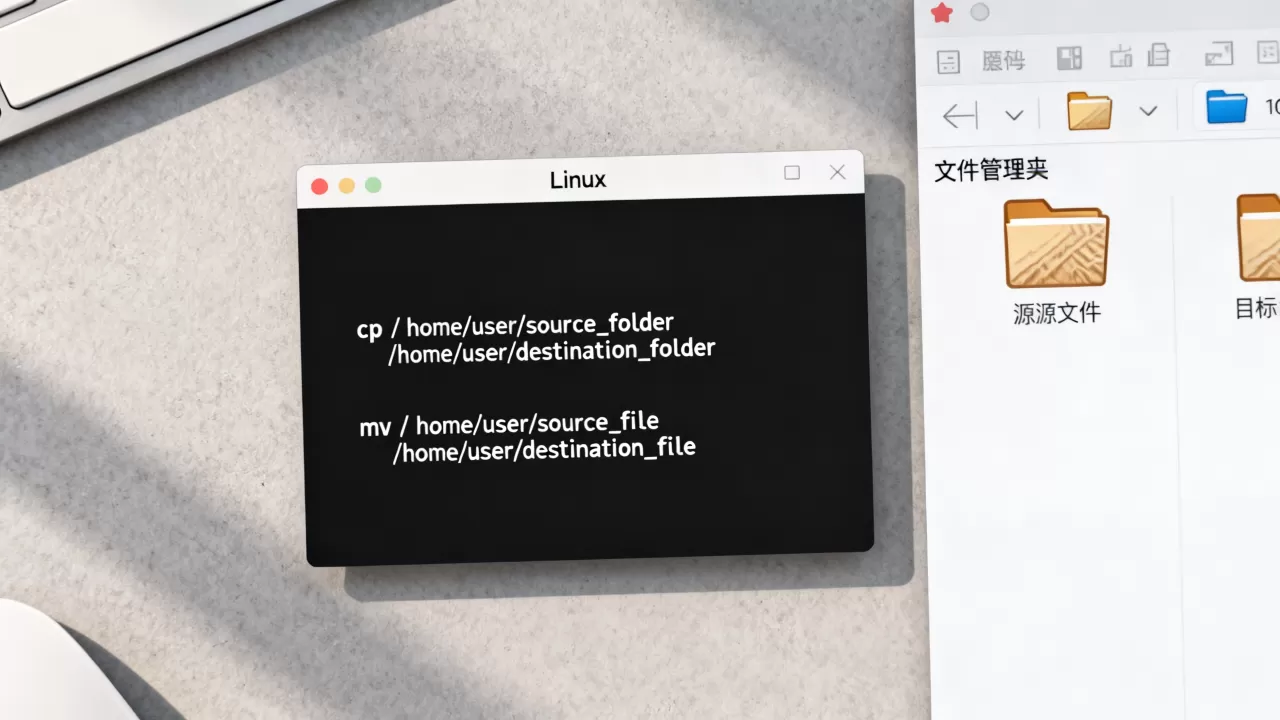 CentOS7怎么复制移动文件夹？Linux常用文件操作命令详解