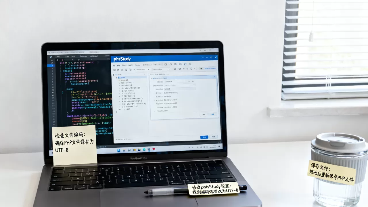 phpStudy运行PHP文件中文乱码怎么解决？phpStudy中文乱码怎么办