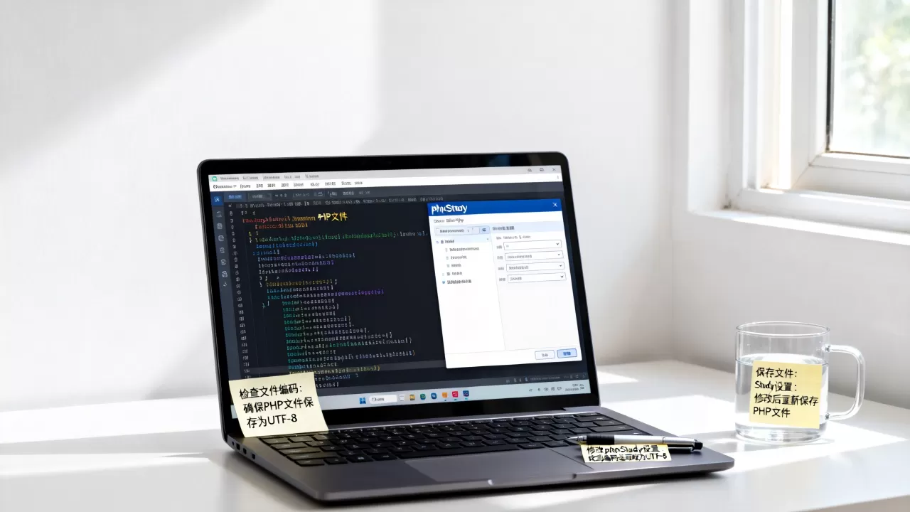 phpStudy运行PHP文件中文乱码怎么解决？phpStudy中文乱码怎么办
