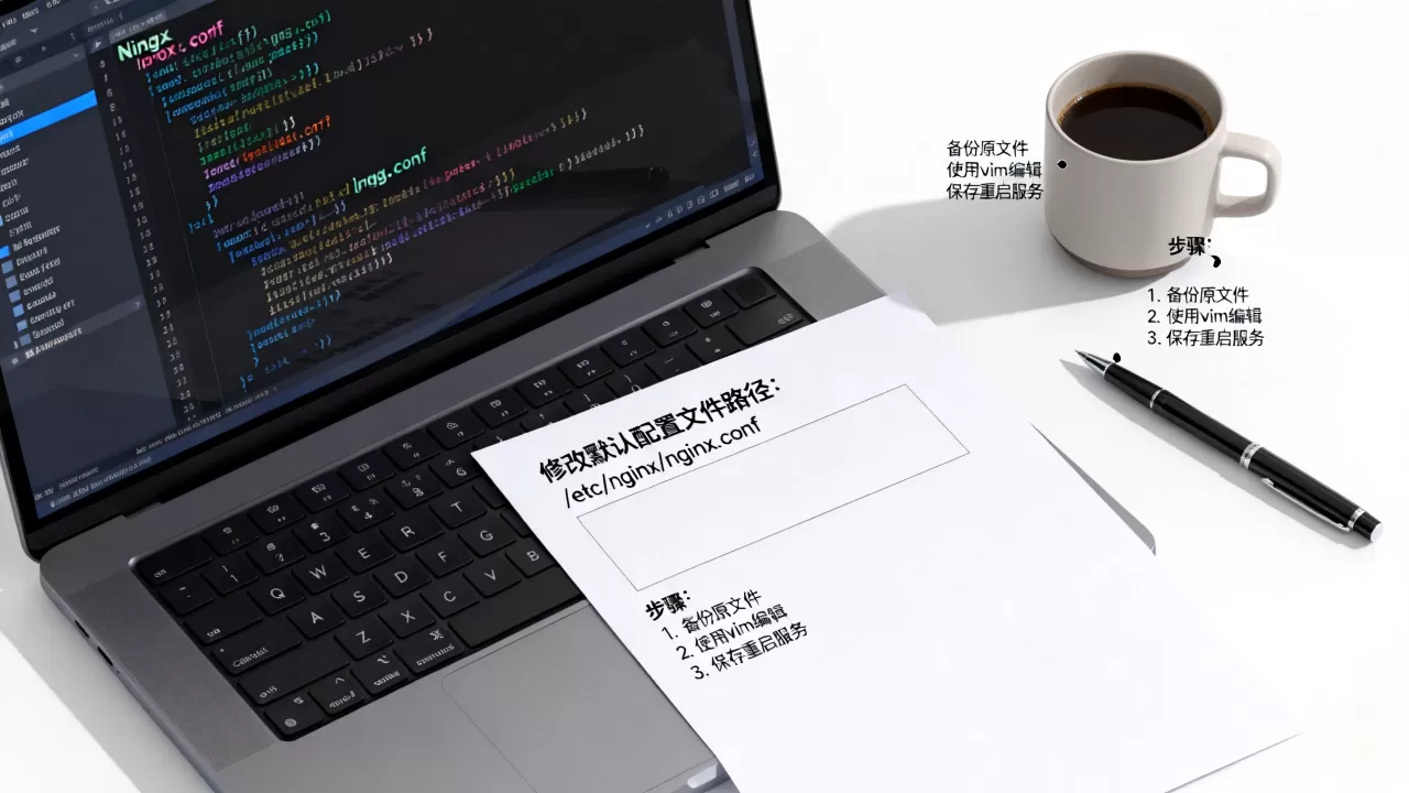 Nginx怎么改默认配置文件路径？修改Nginx主配置文件nginx.conf的方法