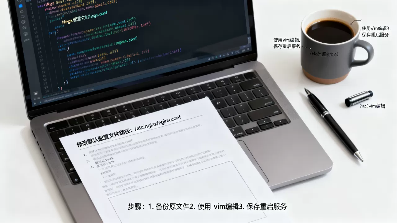 Nginx怎么改默认配置文件路径？修改Nginx主配置文件nginx.conf的方法