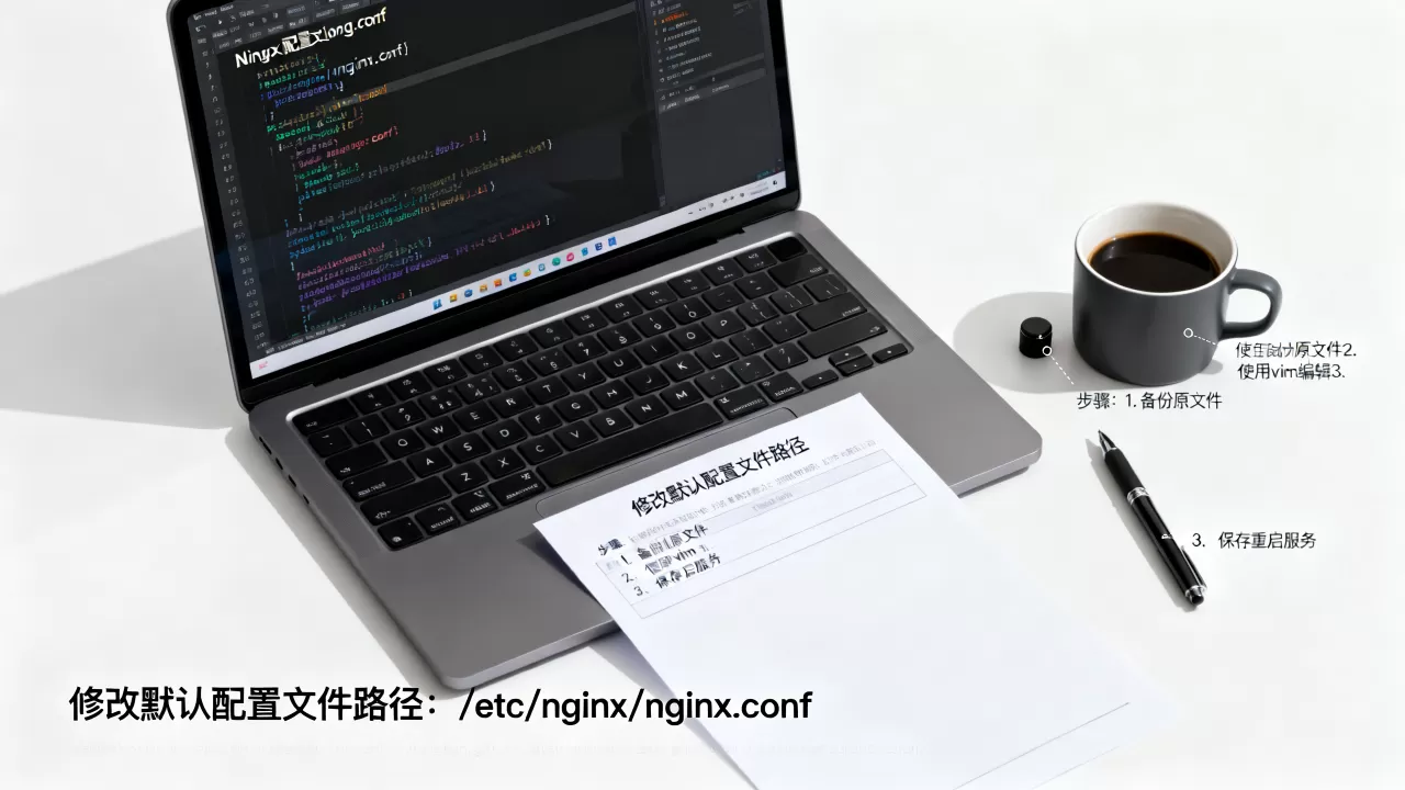 Nginx怎么改默认配置文件路径？修改Nginx主配置文件nginx.conf的方法