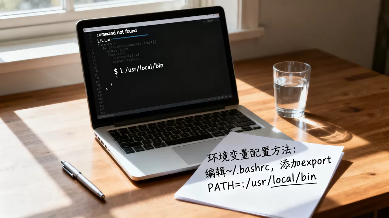 Linux提示command not found怎么解决？环境变量配置方法