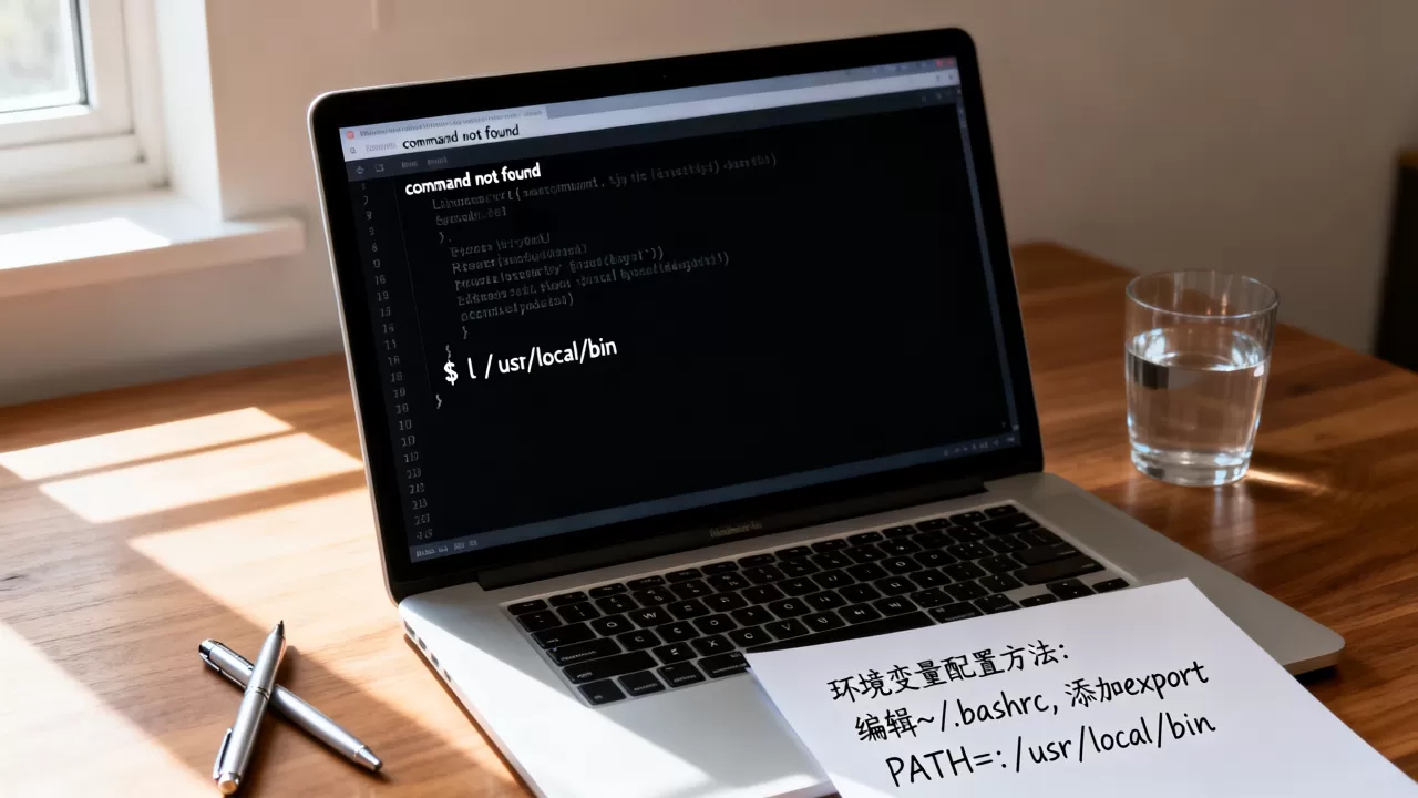 Linux提示command not found怎么解决？环境变量配置方法
