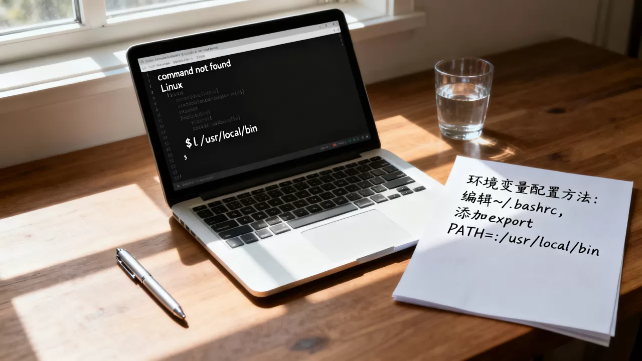 Linux提示command not found怎么解决？环境变量配置方法