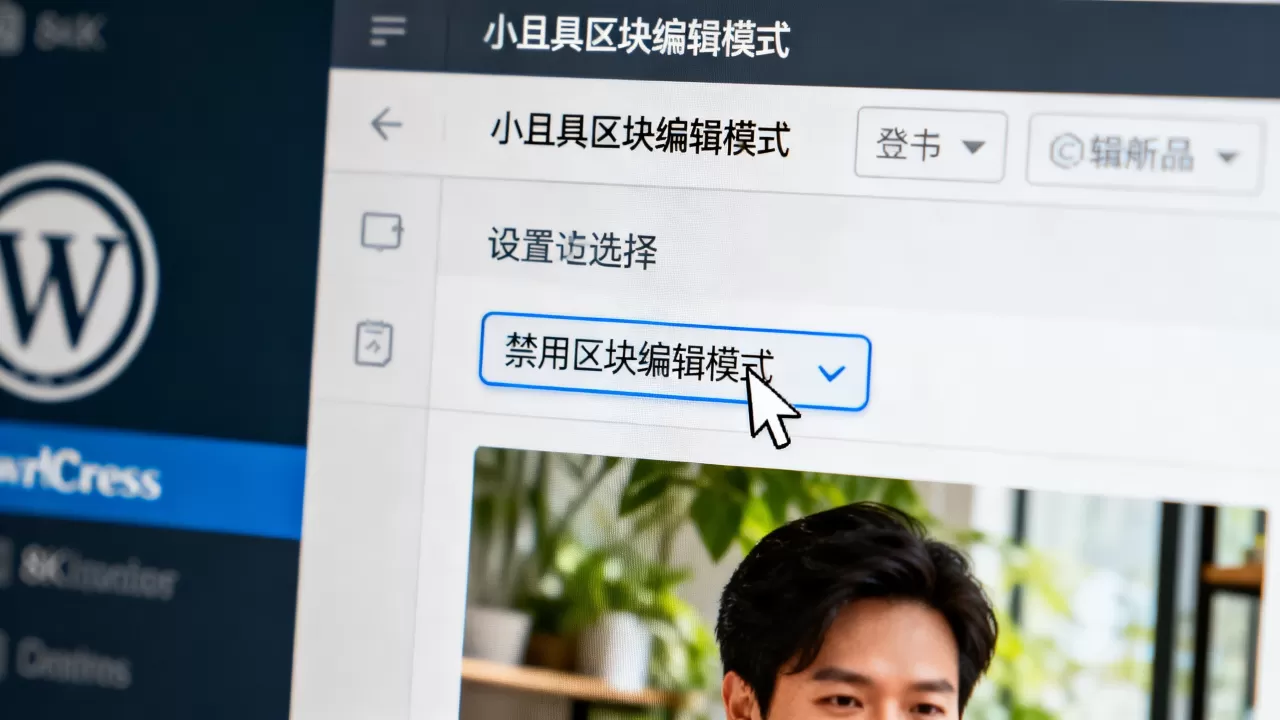 WordPress 5.8小工具区块编辑模式怎么禁用？如何关闭小工具区块