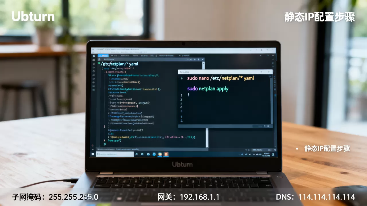Ubuntu如何配置静态IP？Ubuntu配置静态IP地址命令