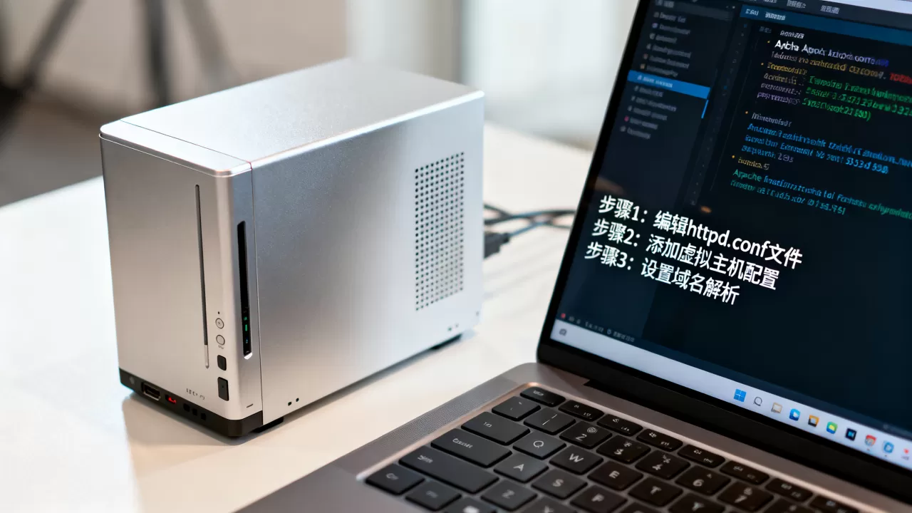 Apache服务器如何配置二级域名？虚拟主机绑定域名教程