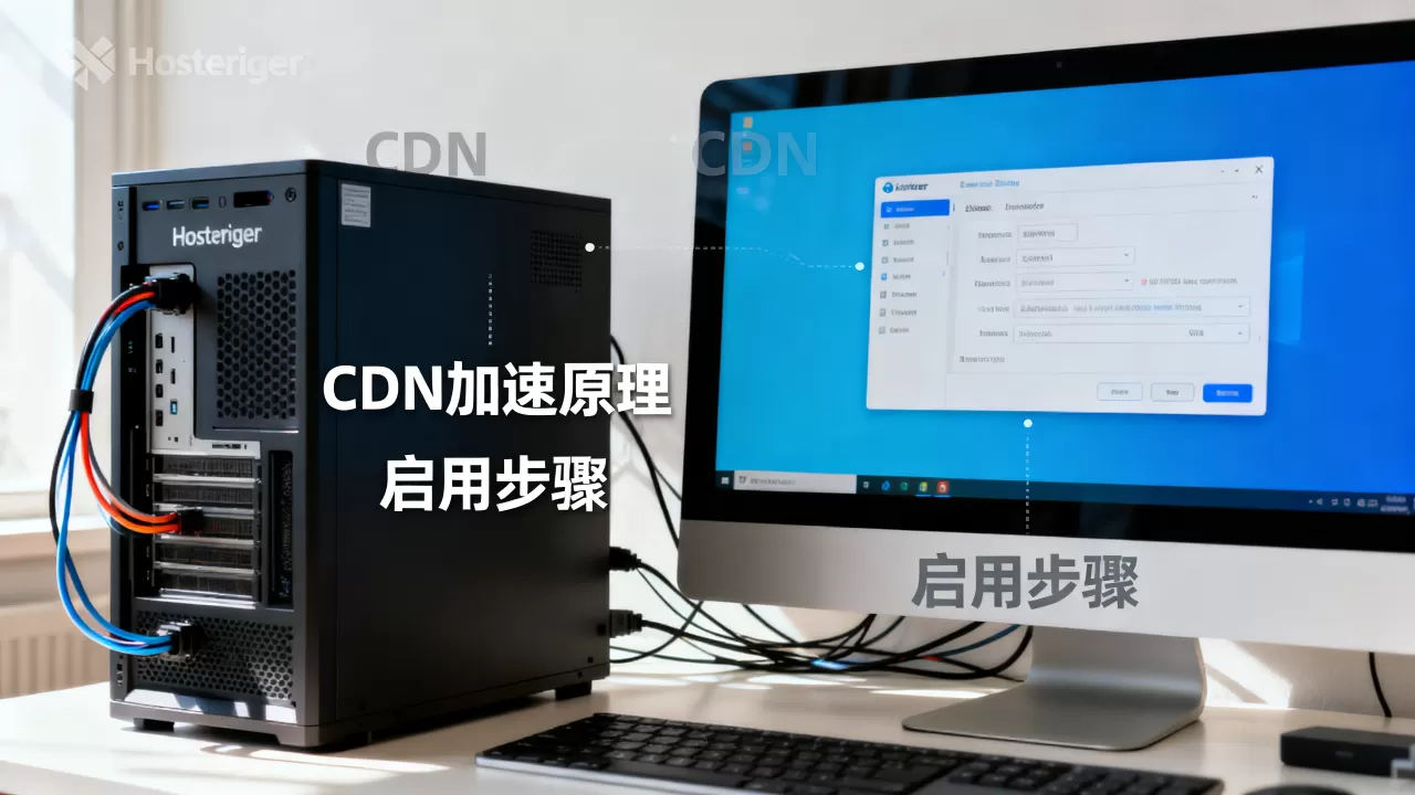 Hostinger主机如何启用CDN提高网站速度？CDN加速原理是什么