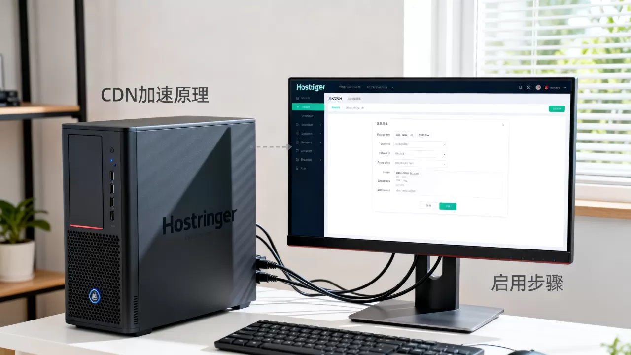 Hostinger主机如何启用CDN提高网站速度？CDN加速原理是什么