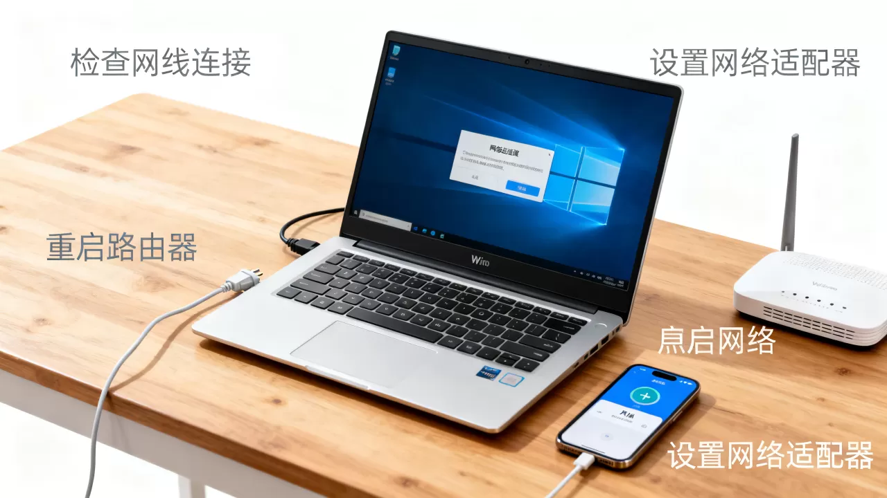 Win10程序闪退重启后断网怎么办?电脑重启后无法连接到网络的解决方法 Win10程序闪退重启后断网怎么办?电脑重启后无法连接到网络的解决方法