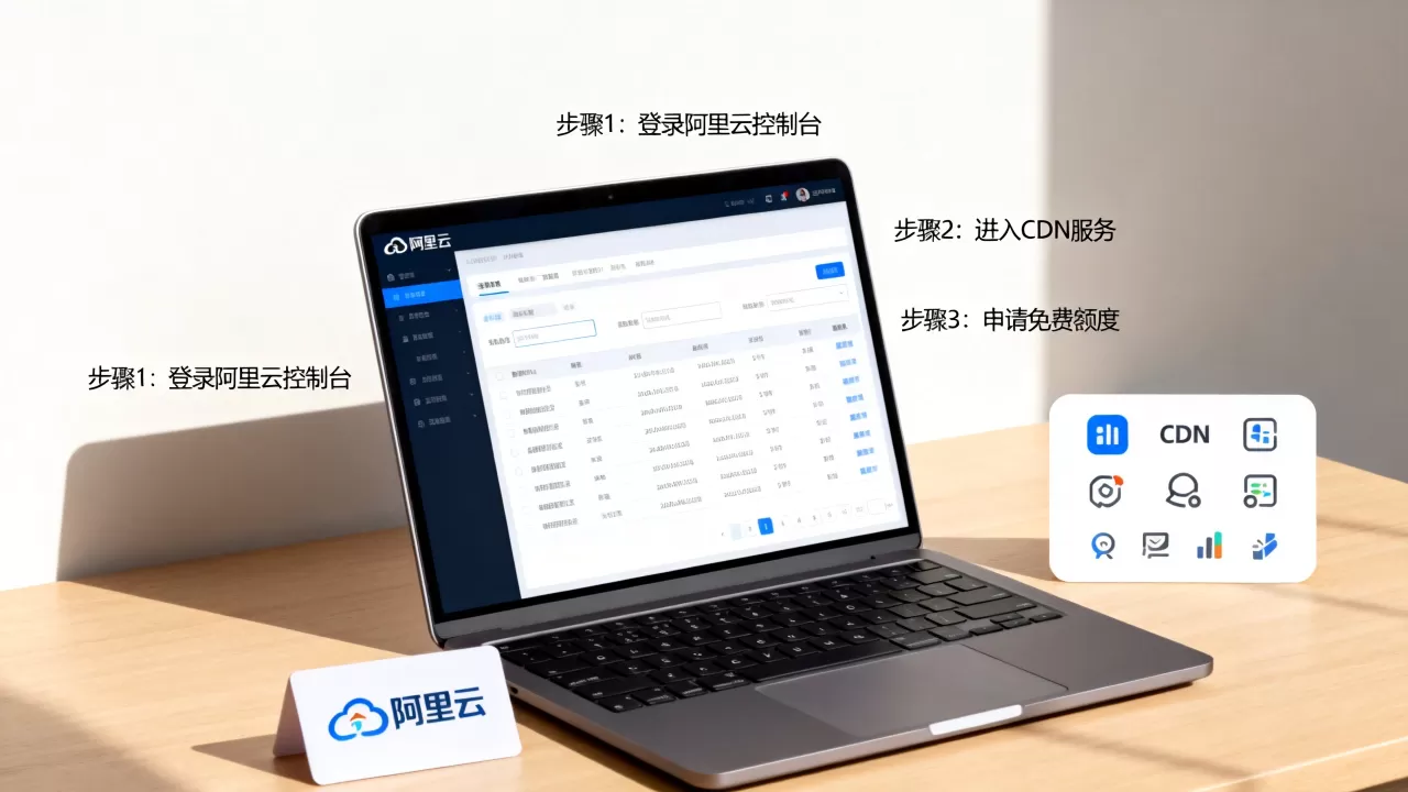 阿里云免费cdn怎么用，阿里云cdn免费额度怎么申请